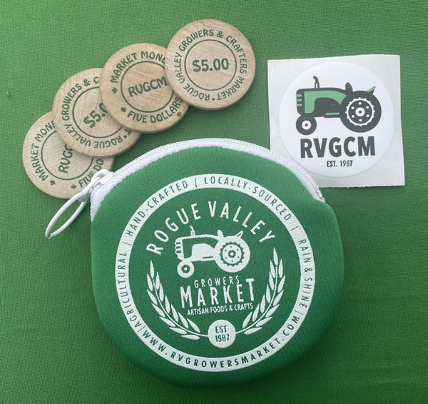 Market Merchandise and Raffle Ticket Sales at the Rogue Valley Grower and Crafters Market